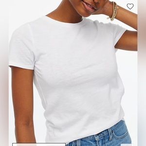 Vintage slub cotton crewneck tee